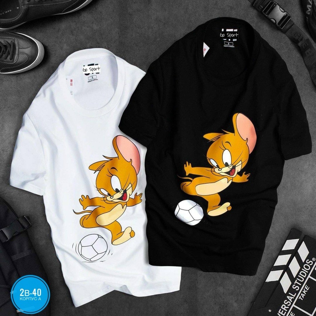 футболки женская,футболка том и джерри,футболка с принтом tom and jerry,принт футболки,футболка с принтом том и джерри