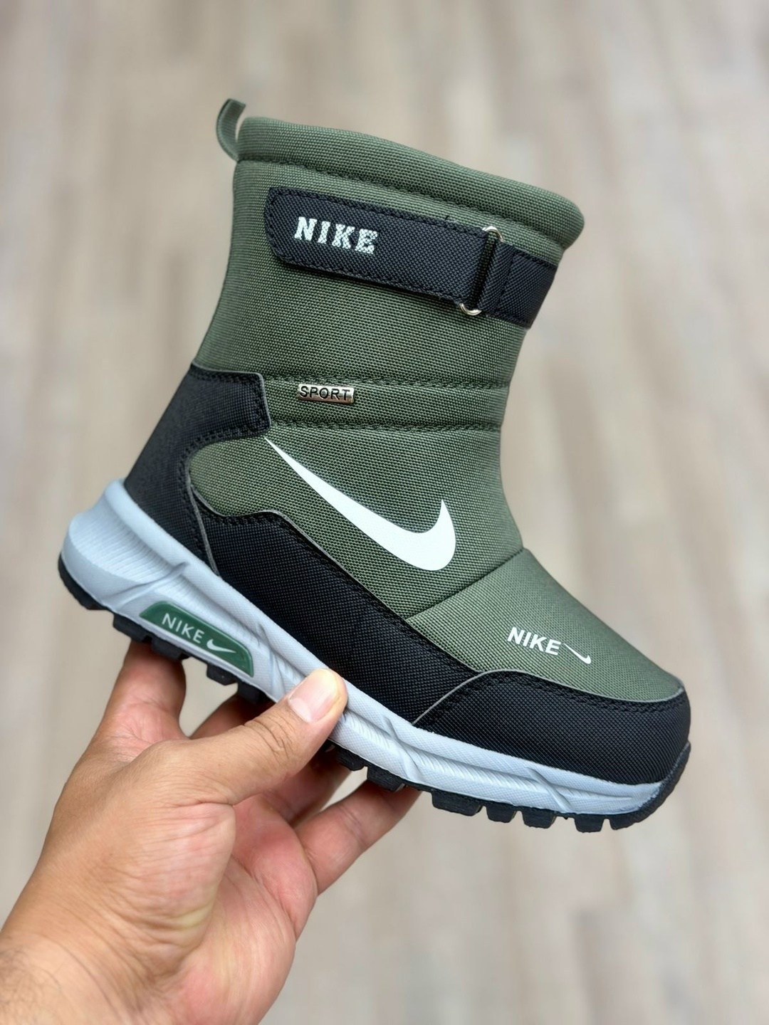 дутики nike арт 5714,дутики nike мужские зимние,дутики nike,мужские дутики 2348-3 темно-синие,зимние сапоги nike