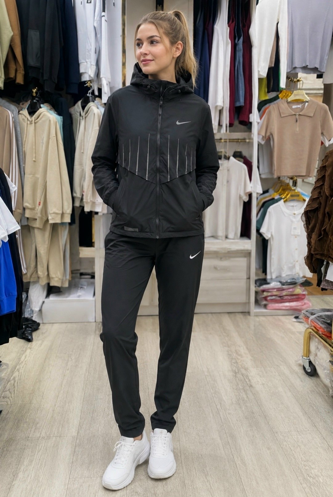 спортивный костюм nike tracksuit,ветровка nike,костюм nike sportswear tracksuit,ветровка nike nike,женская куртка nike