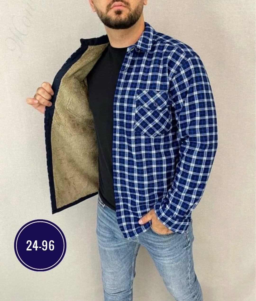 рубашка теплая на флисе,рубашка в клетку теплая h&h fashion,рубашка на меху,мужская клетчатая рубашка,рубашка теплая мужская
