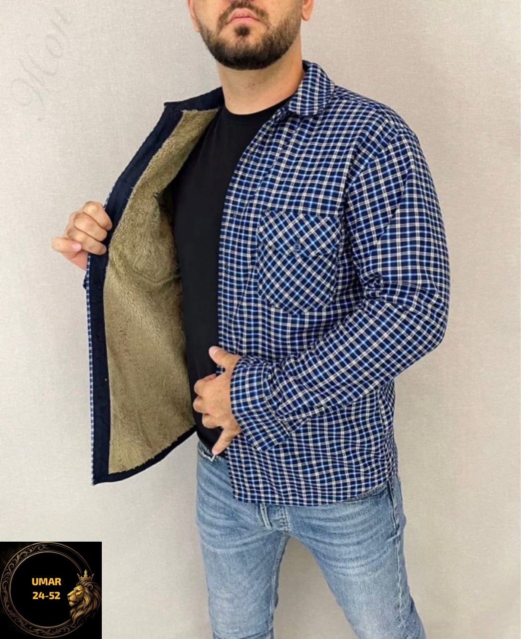 рубашка теплая на флисе,рубашка в клетку теплая h&h fashion,мужская клетчатая рубашка,рубашка теплая мужская,рубашка на меху
