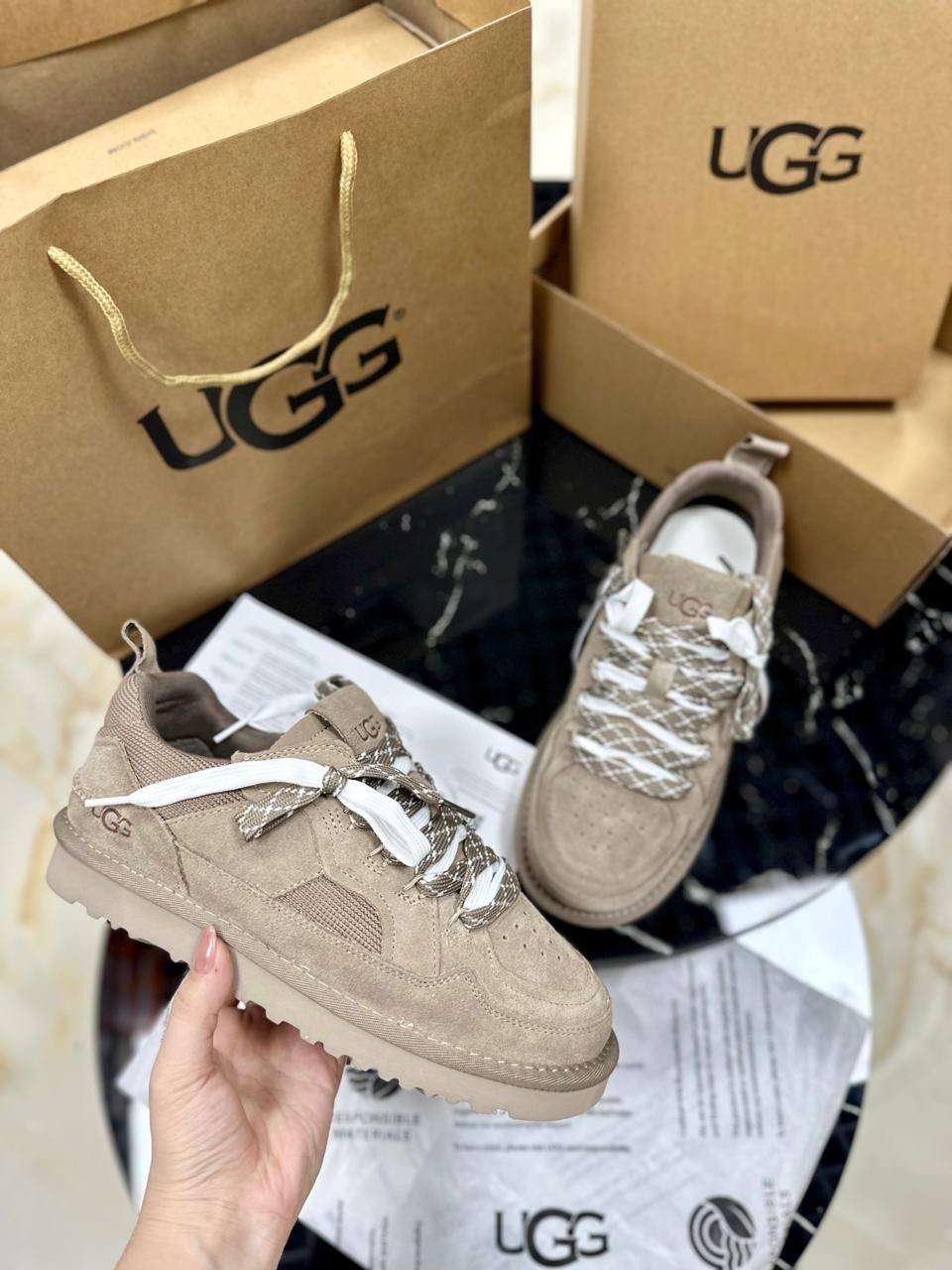 кроссовки ugg,,кроссовки женскиe,спортивная ,низкие кроссовки