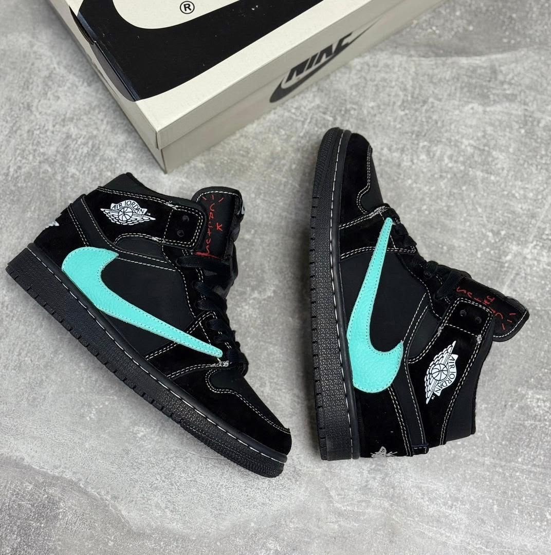 кроссовки nike air jordan 1 x travis scott,мужской кроссовки,кроссовки nike air jordan 1,кроссовки,nike air jordan 1