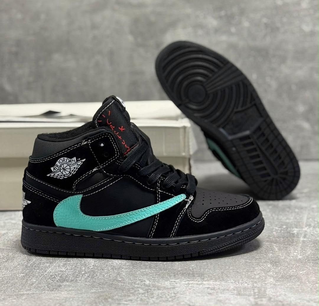 кроссовки nike air jordan 1 x travis scott,мужской кроссовки,кроссовки nike air jordan 1,кроссовки,nike air jordan 1