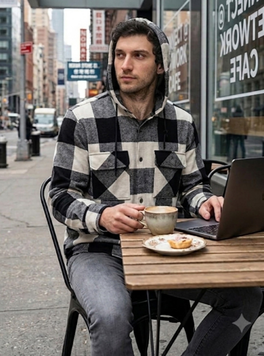 buffalo plaid hoodie mens,buffalo plaid hooded shirt jacket,mens plaid shirt with hood,клетчатая куртка,men's heavy fleece lined sherpa hoodie plaid flannel jacket with hood
