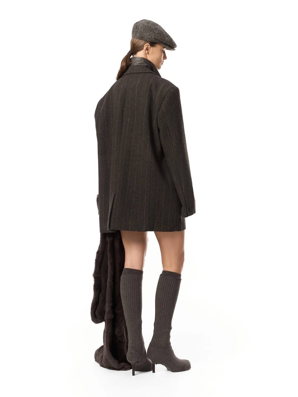 пальто полупальто,пальто katerina myachina oversize,полупальто,жакет,пальто шуба