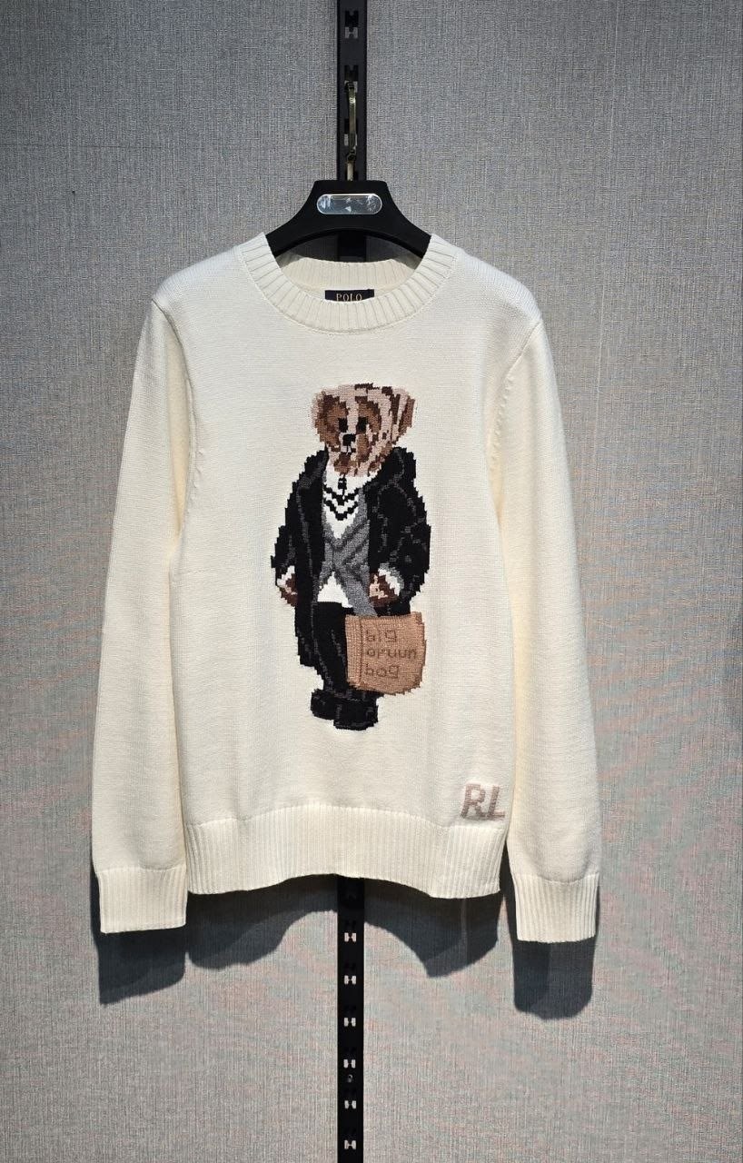 женский свитер ralph lauren,ralph lauren polo bear,свитер polo ralph lauren,свитер с мишками,ralph lauren polo bear sweater