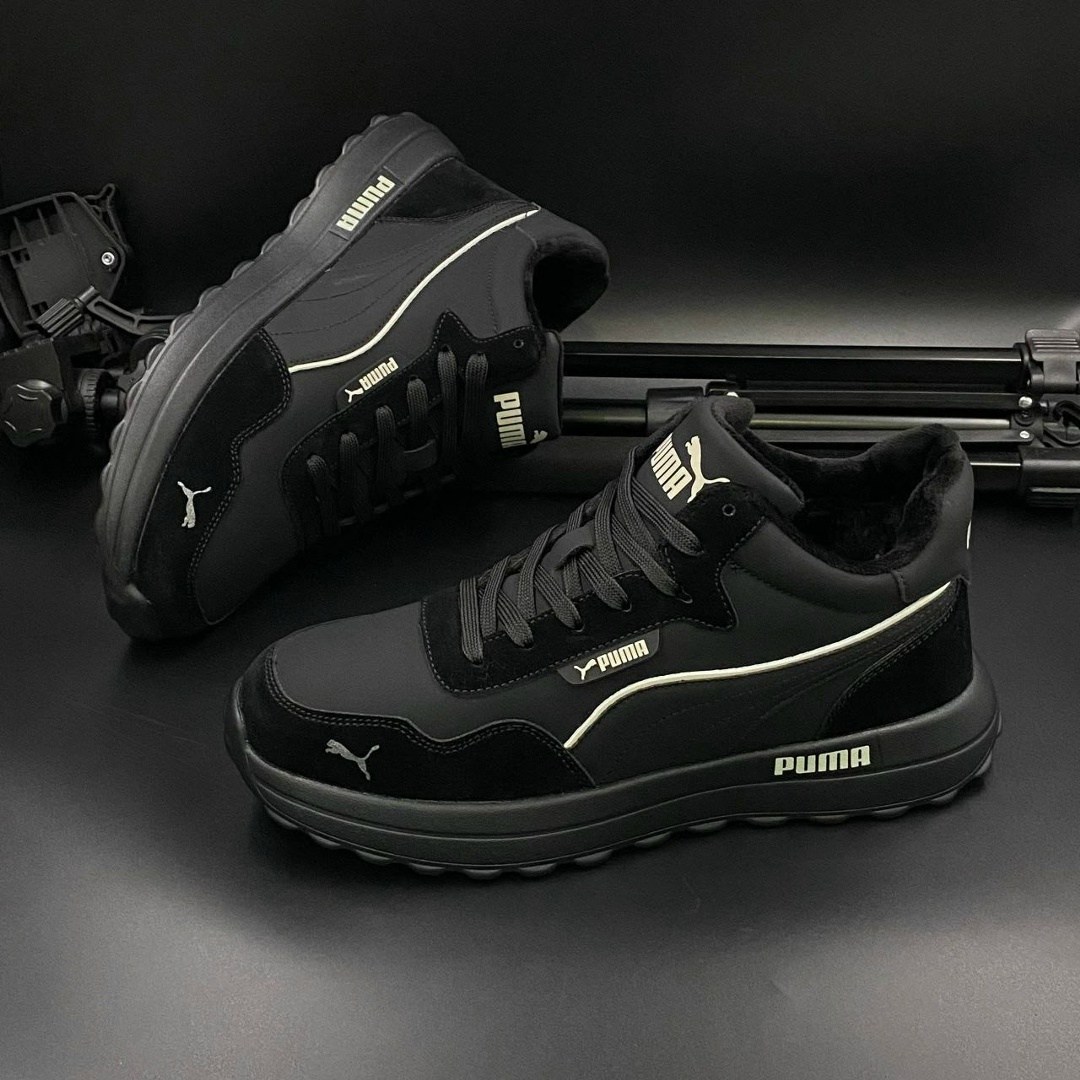 зимние кроссовки мужские "puma",мужские зимние кроссовки с мехом puma,мужские кроссовки puma,кроссовки puma зимние,мужские зимние кроссовки