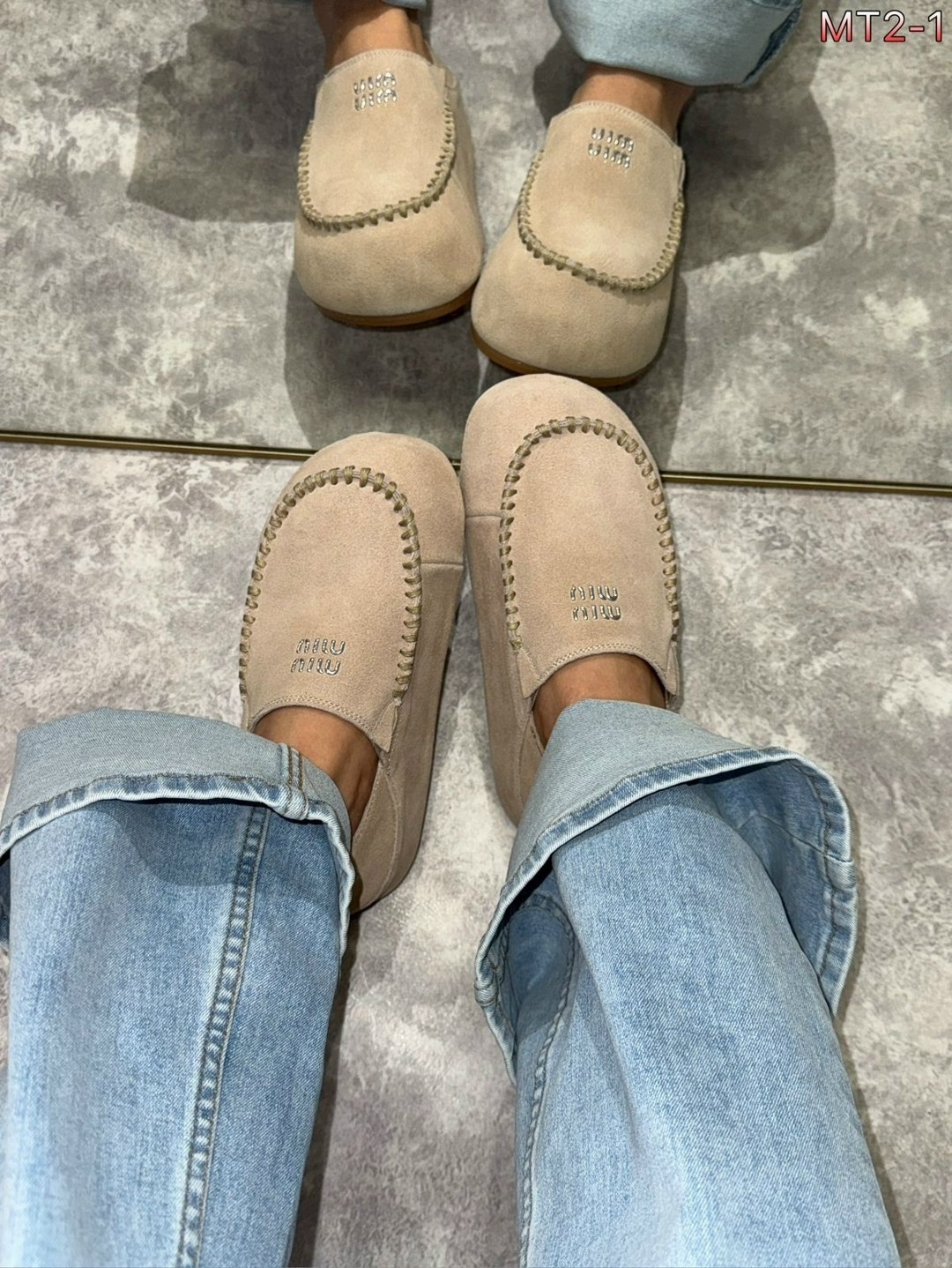 ,женская ,лоферы женские,мюли miu miu,лоферы с мехам