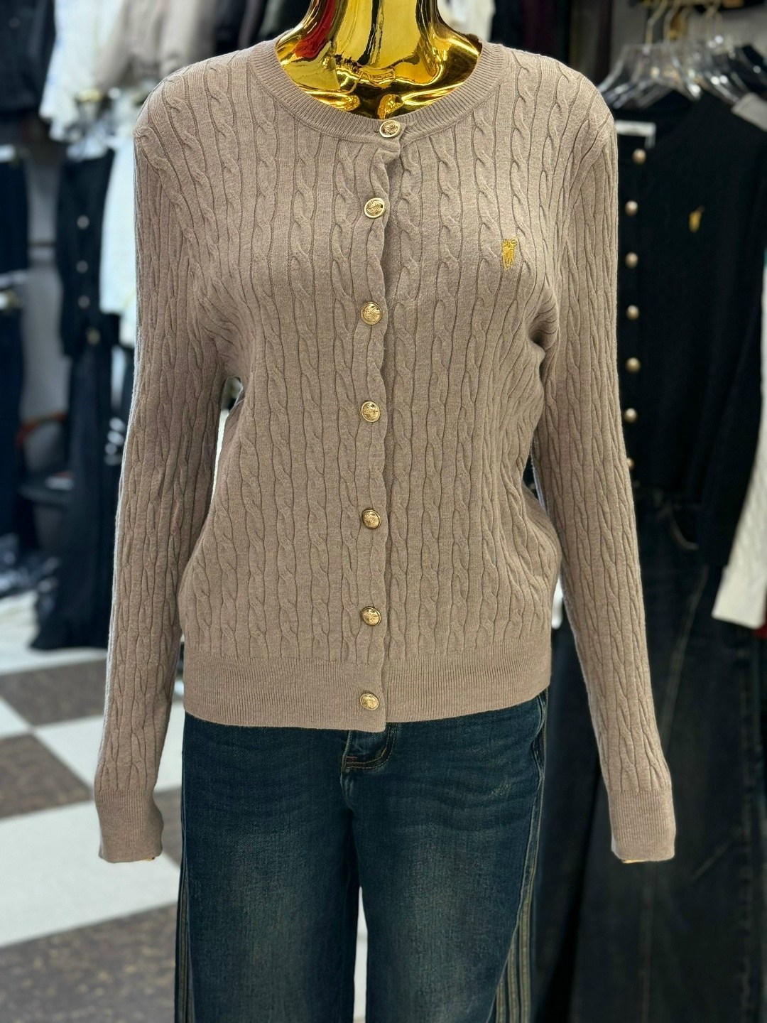 свитер polo ralph lauren,ральф лорен кардиганы мужские,кардиган,кардиган polo ralph lauren,коричневый кардиган