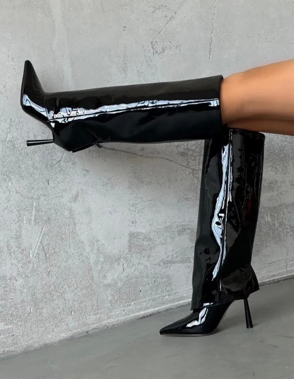 сапоги юбка демисезонные на каблуке eleganta shoes,сапоги женские,сапоги на каблуке,сапоги,сапоги трубы на каблуке