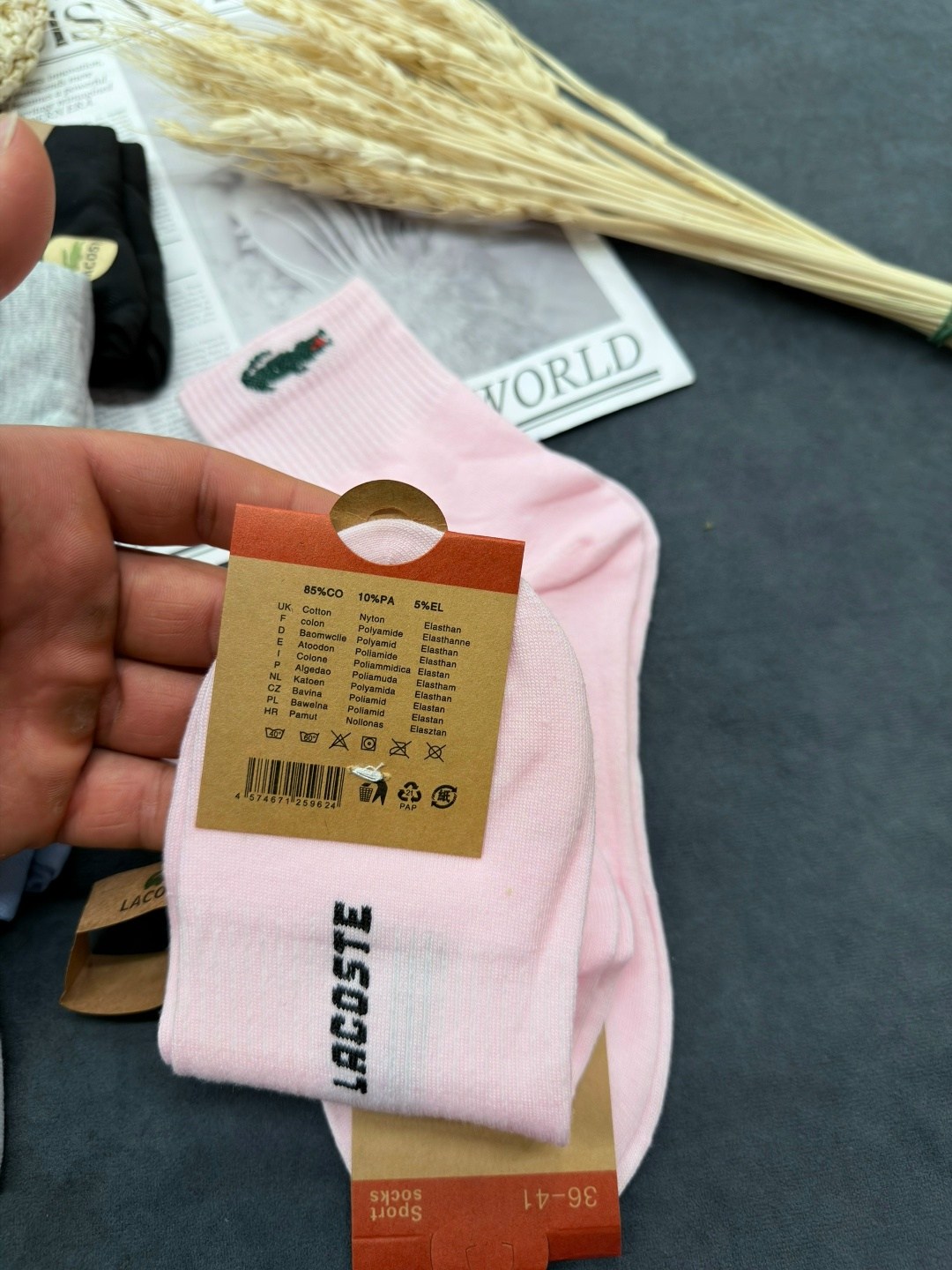 комплект носков lacoste,носки lacoste,носки женские 10 пар,носки женские,носки комплект