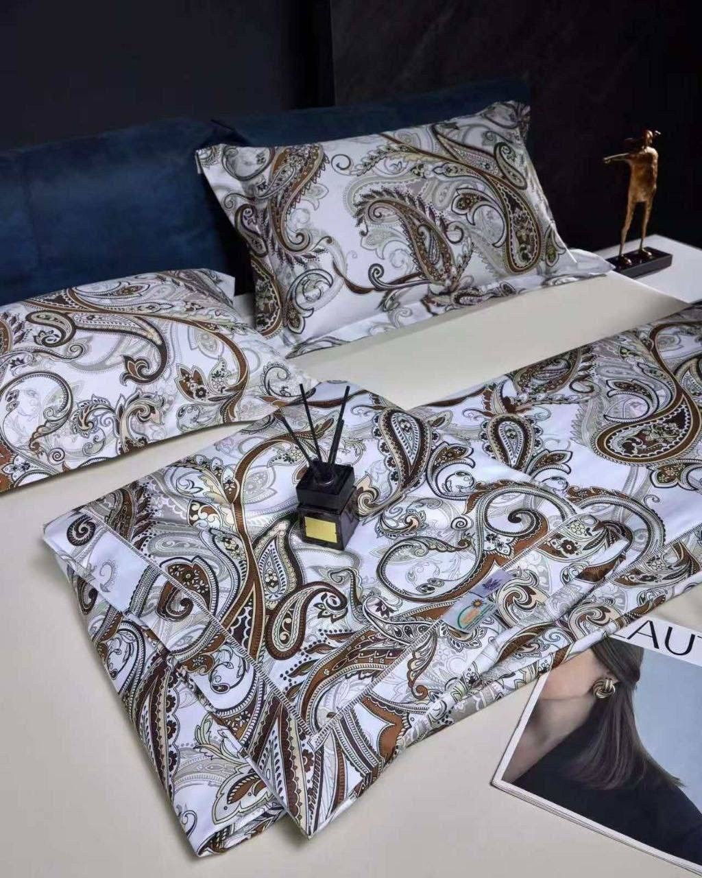 комплект постельного белья etro,комплект постельного белья с одеялом,постельное белье с одеялом blumarine,комплект постельного белья,постельное белье египетский хлопок