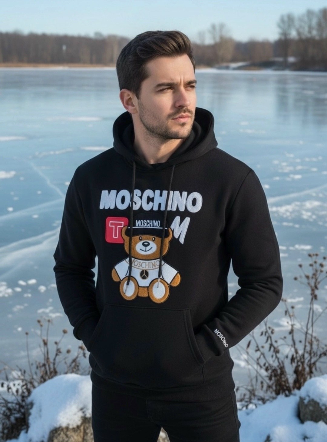 кофта толстовка,мужская кофта,толстовка moschino,толстовка свитер,худи moschino