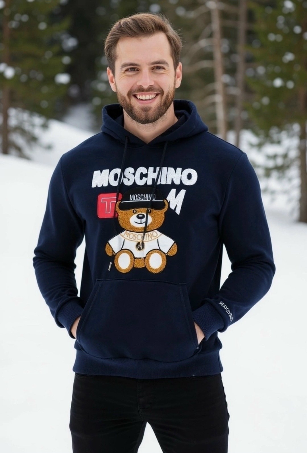 кофта толстовка,мужская кофта,толстовка moschino,толстовка свитер,худи moschino
