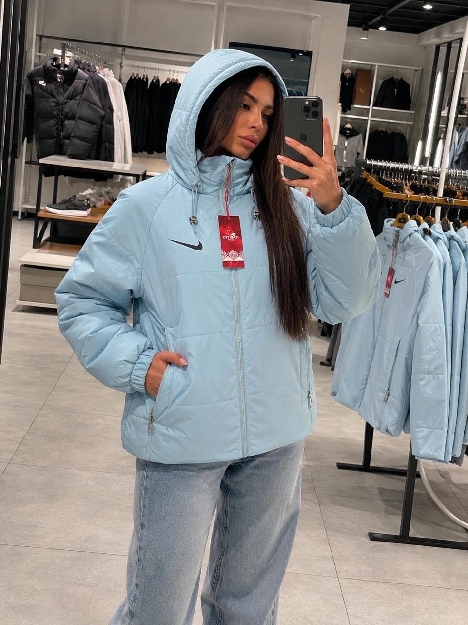 женская куртка nike,куртка женская,куртка оверсайз,куртка,зимняя куртка nike