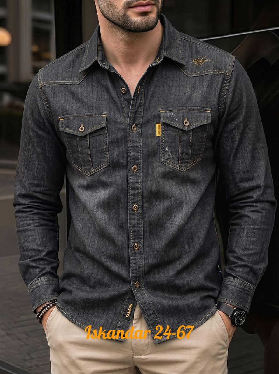 рубашка джинсовая мужская,рубашка для мужчин,джинсовая рубашка,рубашка мужская джинсовая с длинным рукавом,джинсовая рубашка с длинными рукавами для