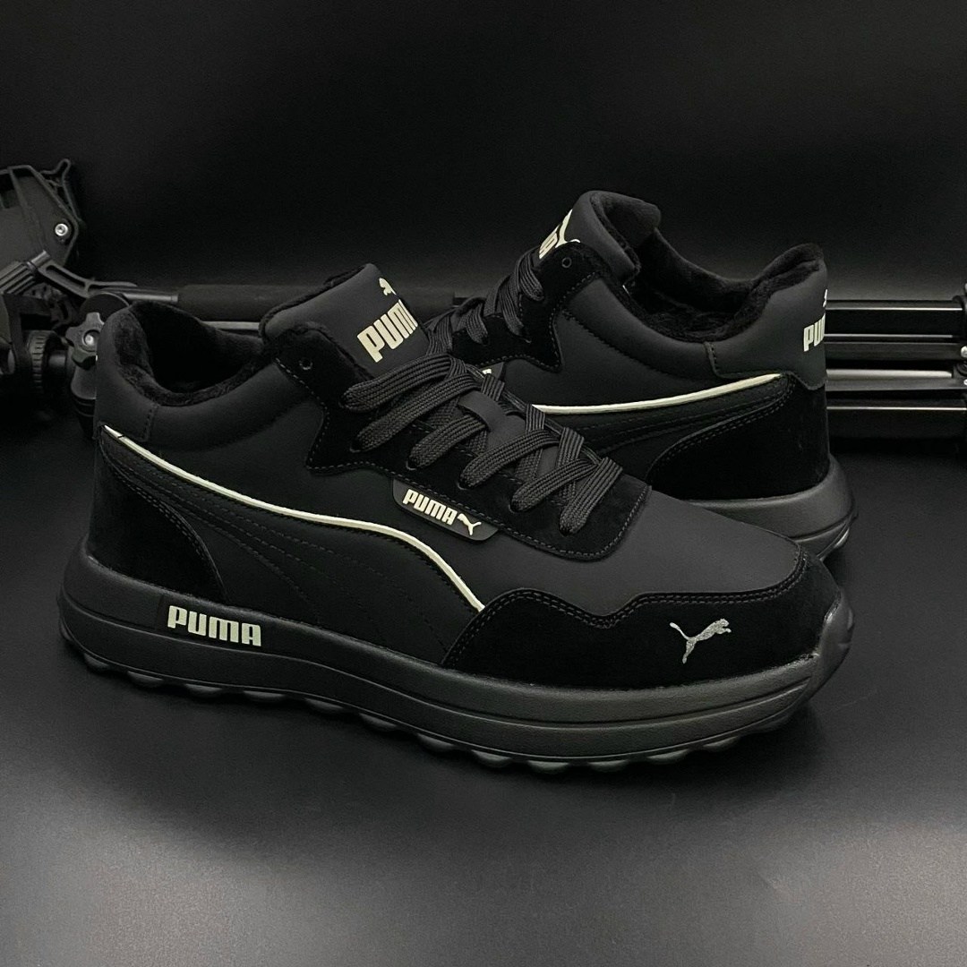 зимние кроссовки мужские "puma",мужские зимние кроссовки с мехом puma,мужские кроссовки puma,кроссовки puma зимние,мужские зимние кроссовки