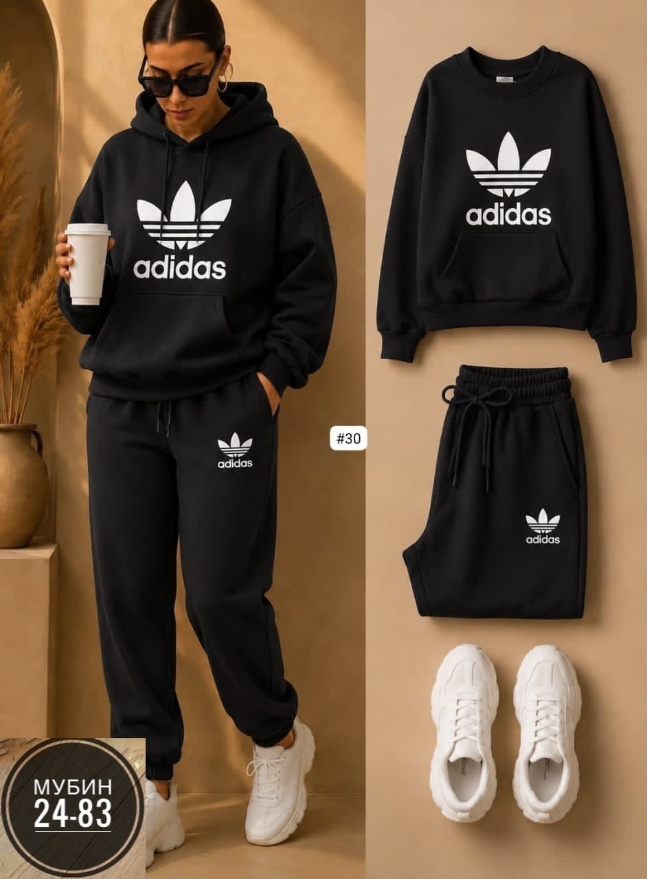 спортивный костюм adidas,костюм женский adidas,спортивный костюм,женские костюмы на флисе,костюм спортивный женский