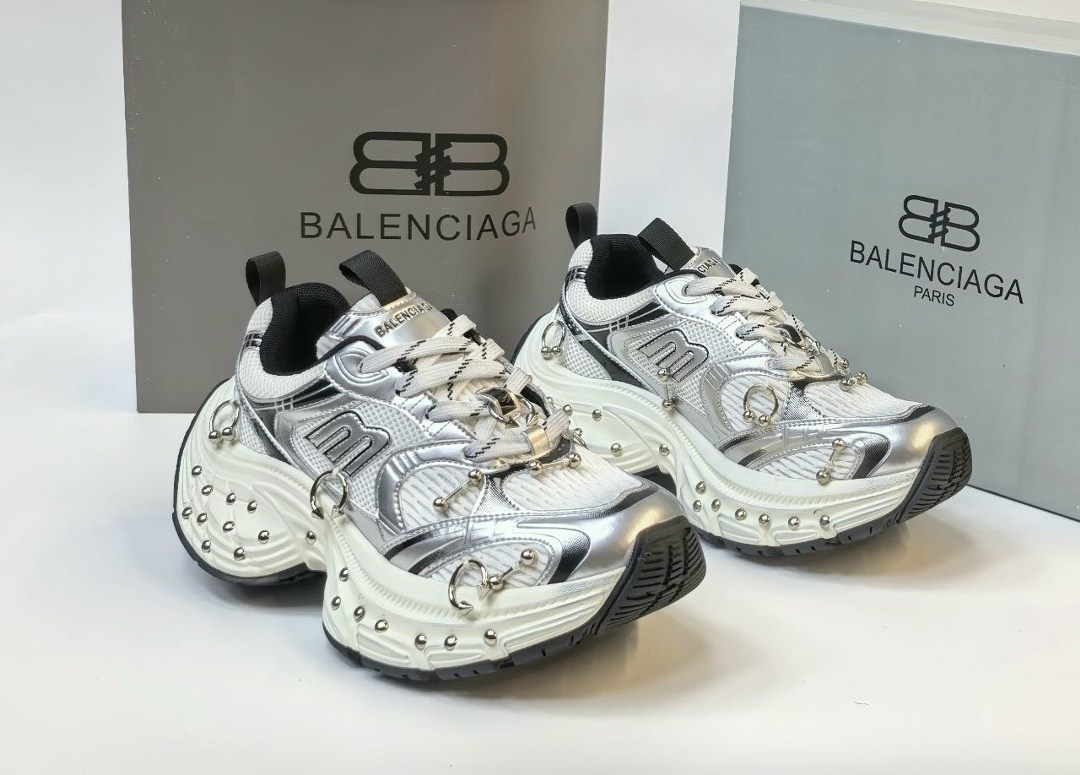 кроссовки женские balenciaga,balenciaga кроссовки,баленсиага кроссовки женские, balenciaga,кроссовки 3xl sneaker массивные на шнуровке balenciaga