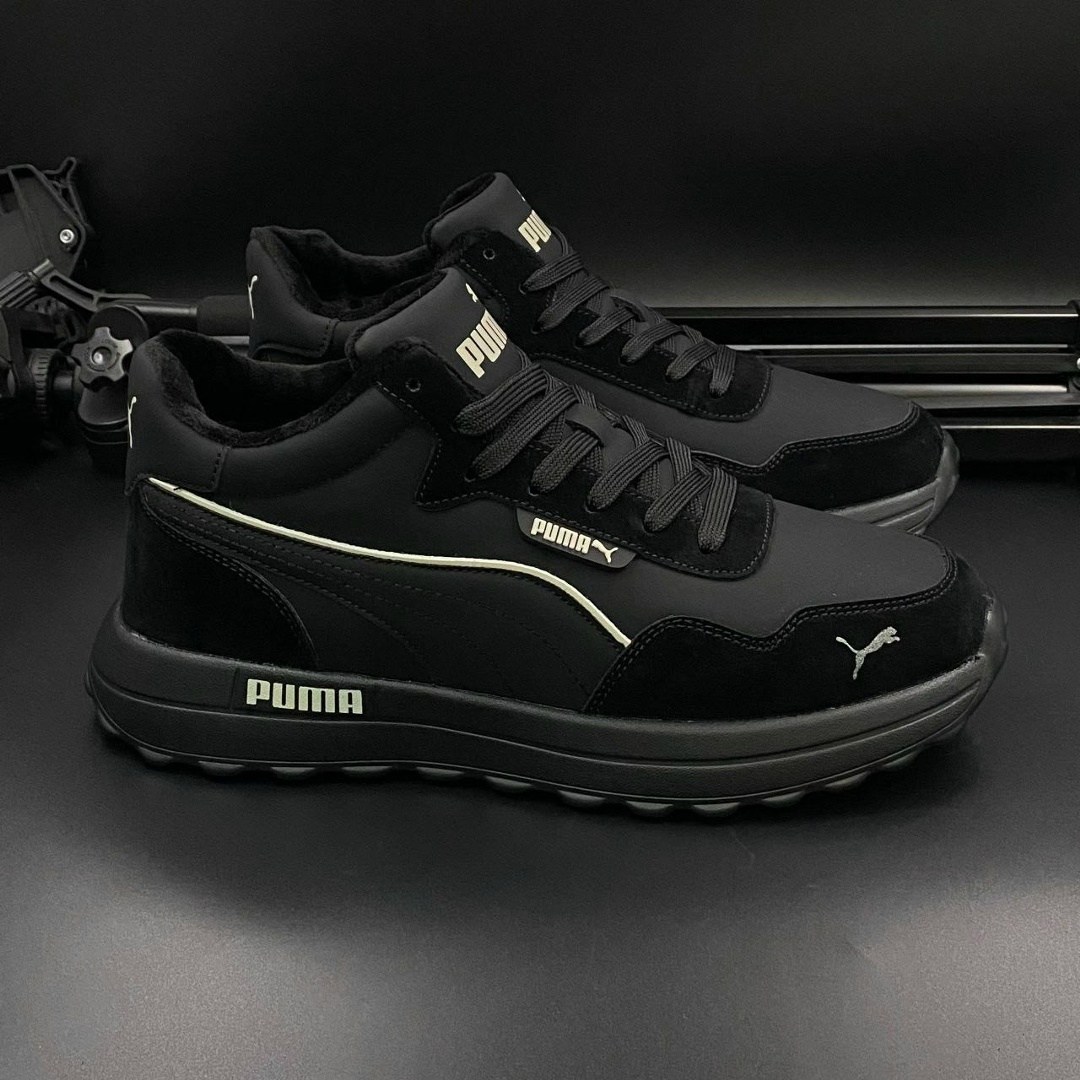 зимние кроссовки мужские "puma",мужские зимние кроссовки с мехом puma,мужские кроссовки puma,кроссовки puma зимние,мужские зимние кроссовки