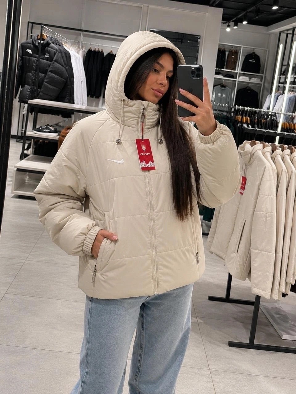женская куртка nike,куртка женская,куртка оверсайз,куртка,зимняя куртка nike