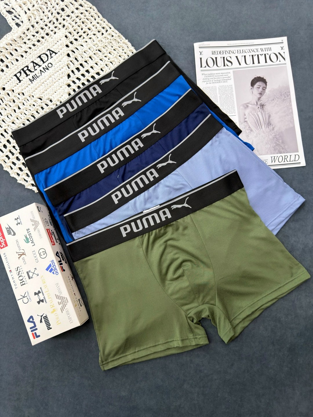 трусы мужские puma,мужской трусы,трусы боксеры полиэстер,трусы puma,комплект трусов мужских
