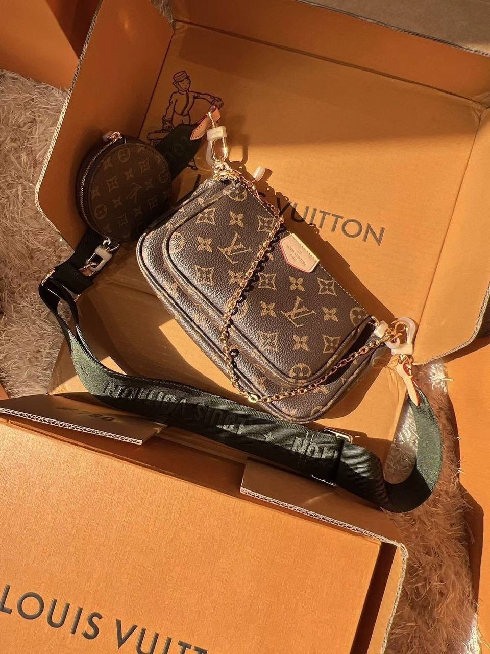 сумка женская louis vuitton,сумки луи виттон,louis vuitton multi pochette,сумкa louis vuitton,сумка louis vuitton 3 в 1