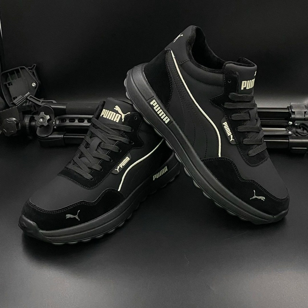 зимние кроссовки мужские "puma",мужские зимние кроссовки с мехом puma,мужские кроссовки puma,кроссовки puma зимние,мужские зимние кроссовки