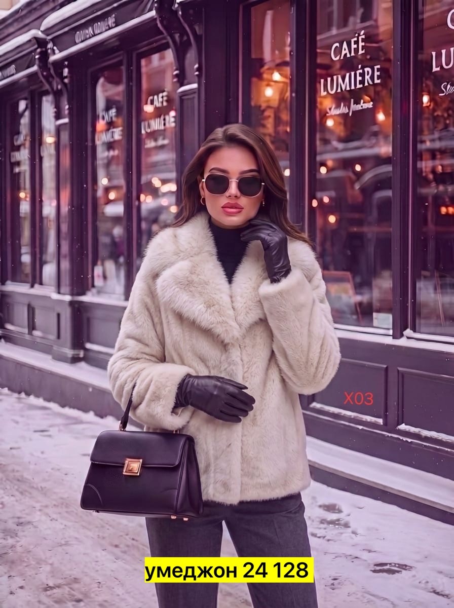шуба искусственная короткая экошуба maris 303248376,шуба короткая,шуба искусственная,шуба модная,шубка