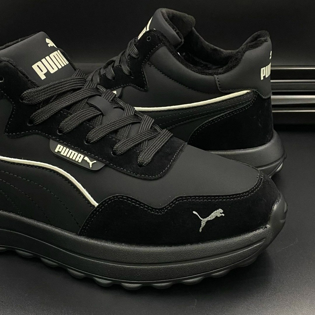 зимние кроссовки мужские "puma",мужские зимние кроссовки с мехом puma,мужские кроссовки puma,кроссовки puma зимние,мужские зимние кроссовки