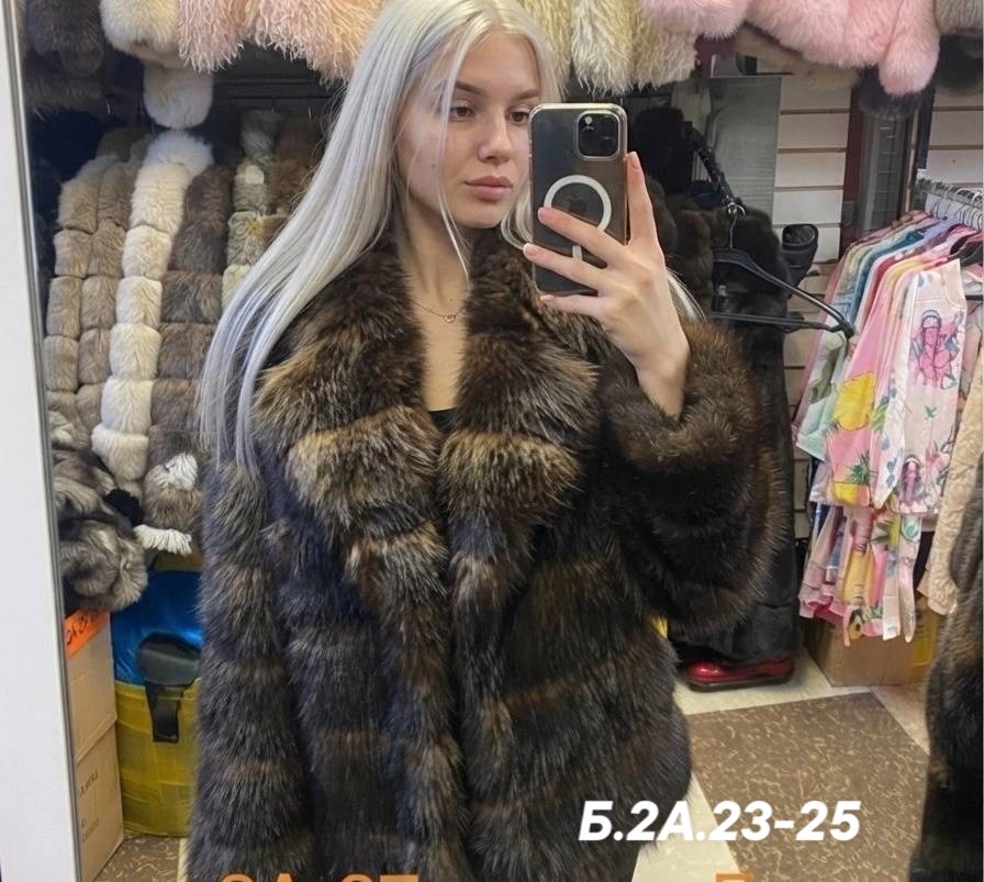 шуба песец под соболь,шуба из меха финского песца yana kraft brand,шуба из соболя,шуба из песца,шуба под соболь