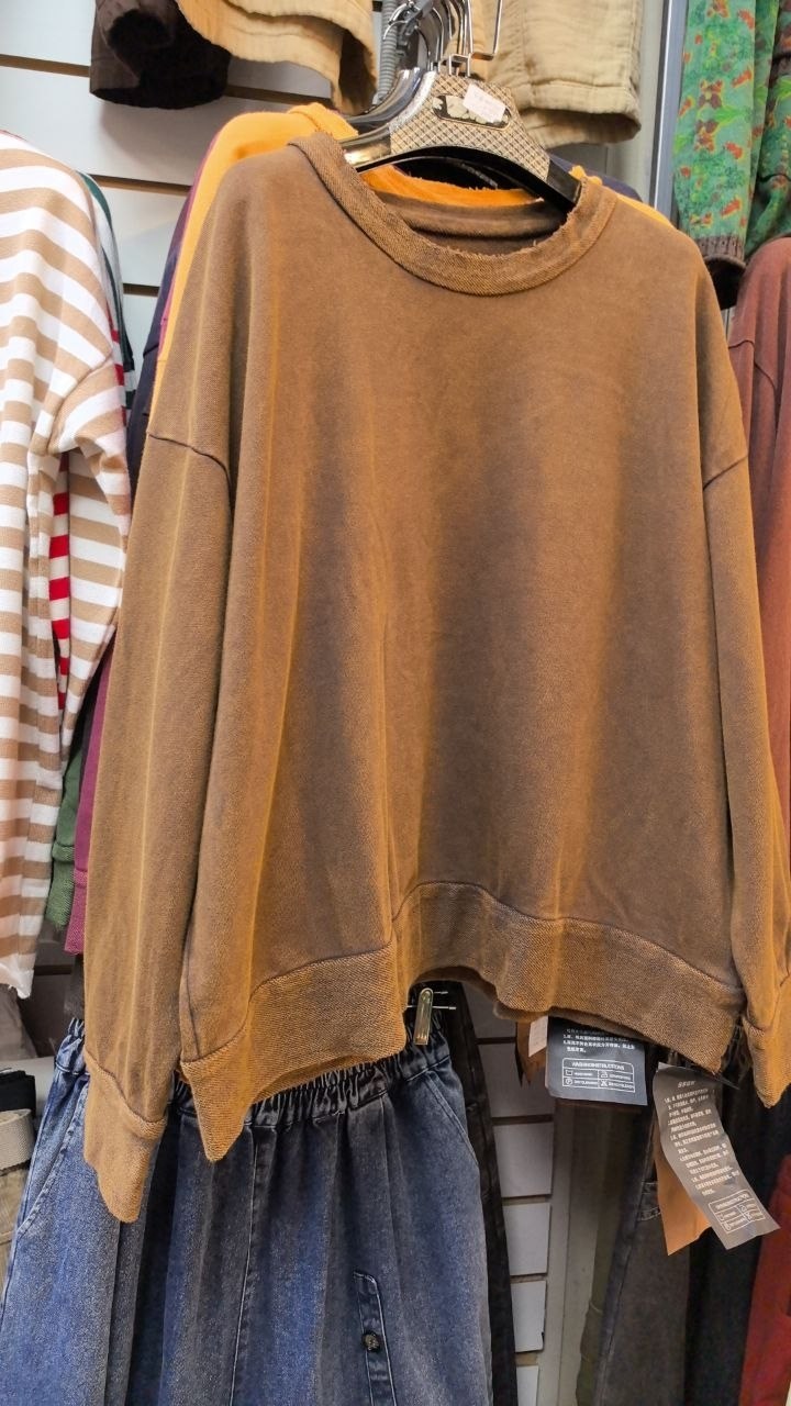 свитшот женская,свитшот бохо с двойным низом moda-mo,одежда в стиле,стиле бохо,пуловер женский