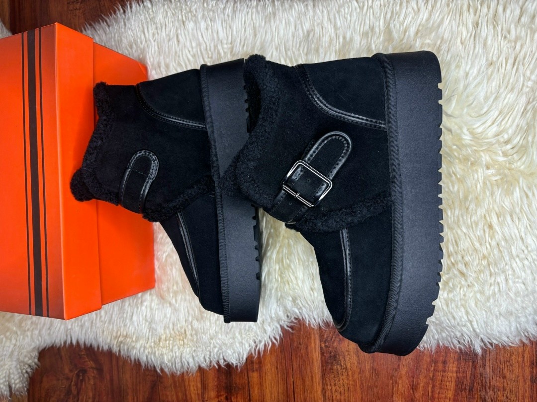 ,угги зимние из натуральной замши,угги женский ugg черный замша натуральная зима пряжка,угги женские,угги ugg