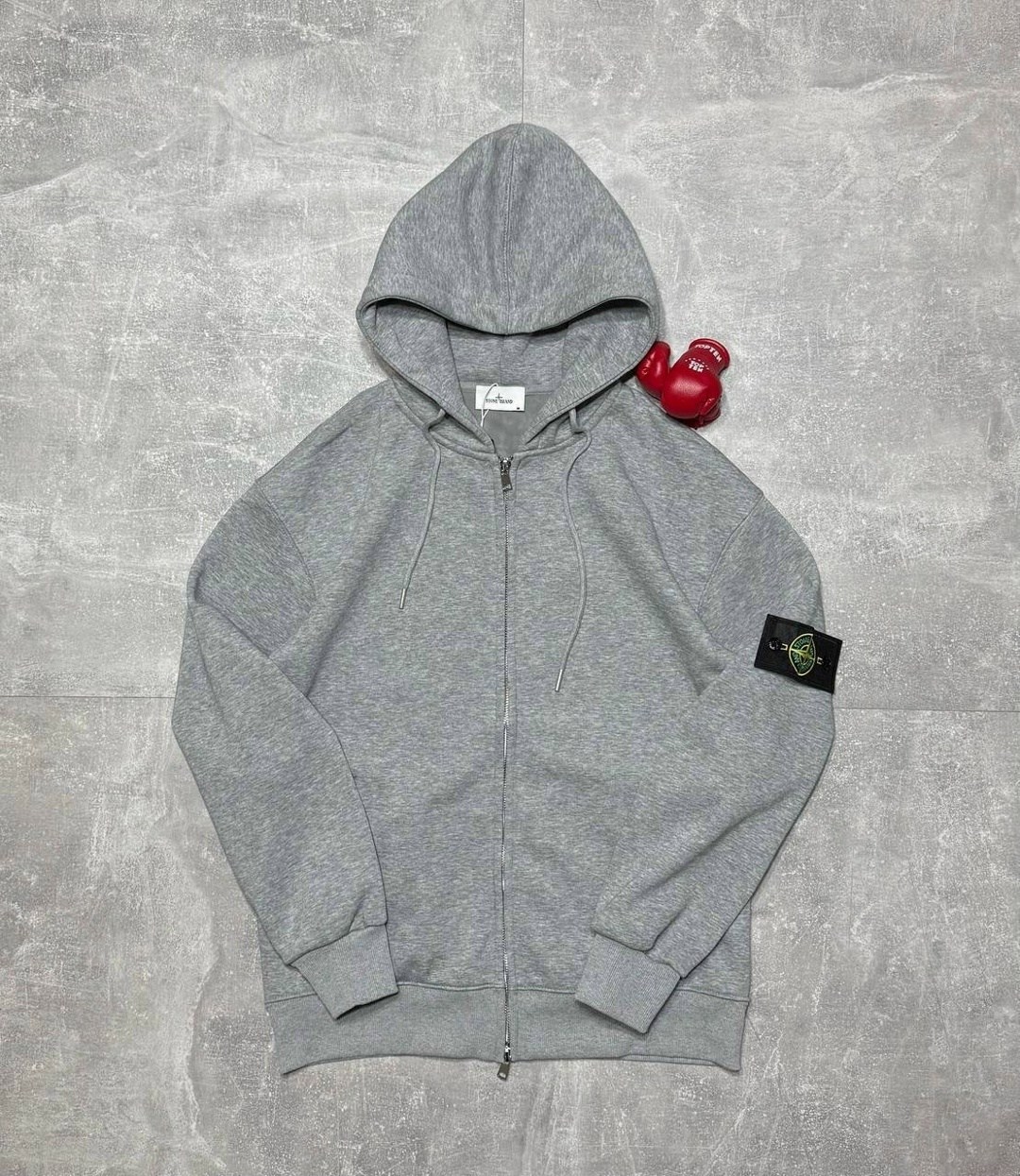 зип худи stone island,белая зип худи stone island,стон айленд кофта,худи stone island,белые толстовки