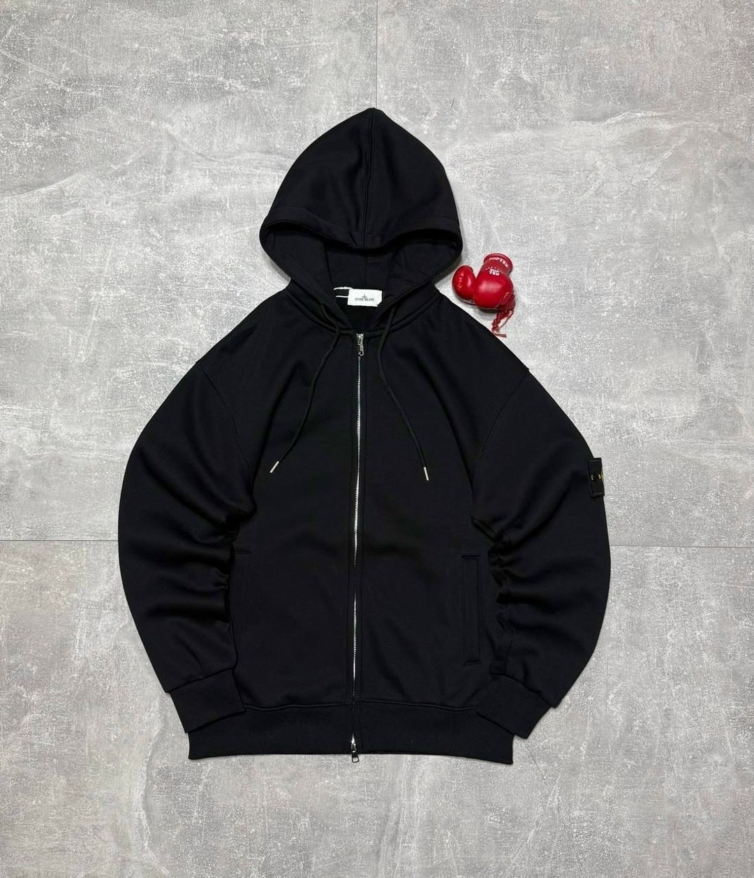 зип худи stone island,белая зип худи stone island,стон айленд кофта,худи stone island,белые толстовки