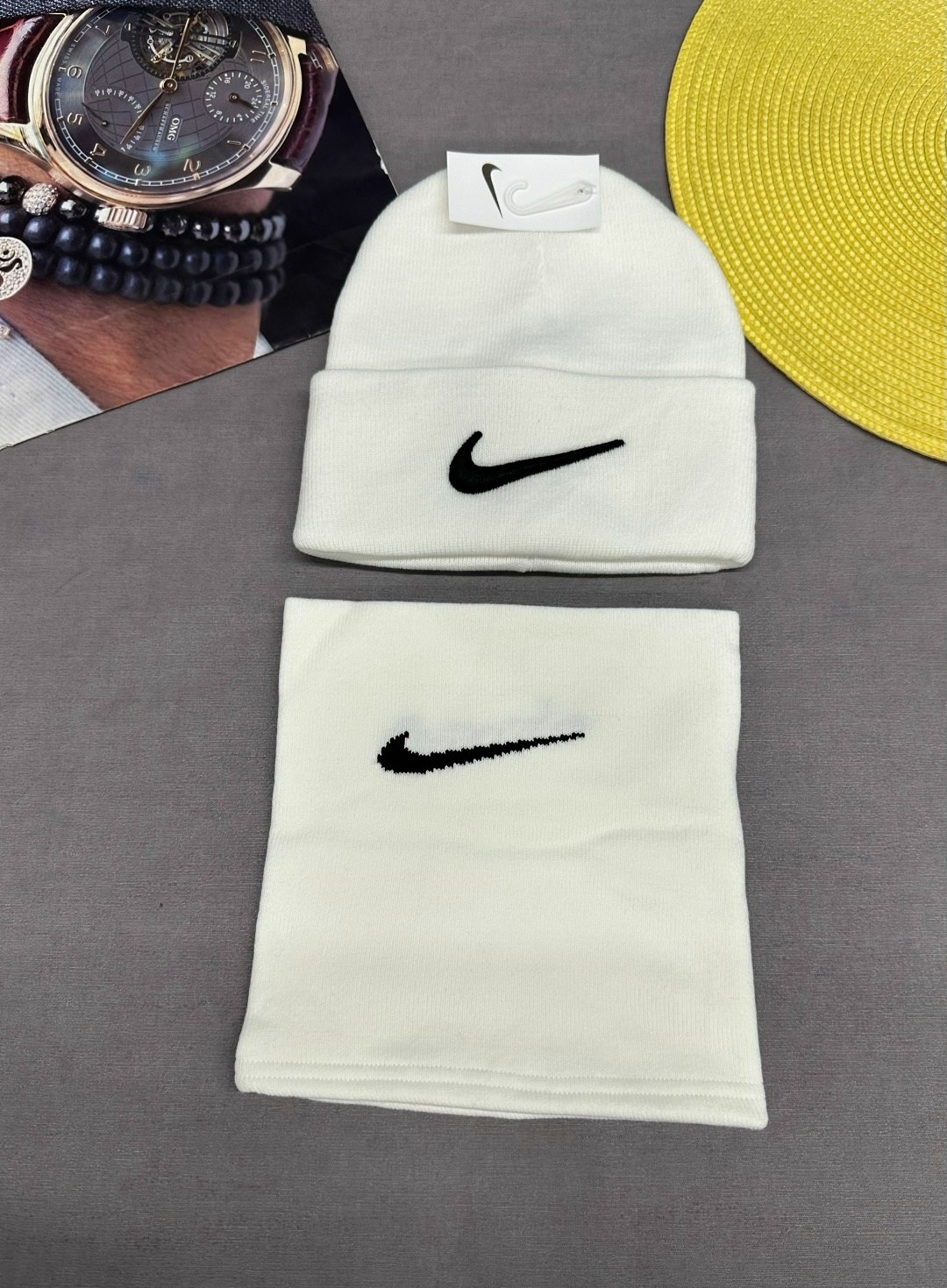 шапка и снуд,шапка со снудом мужская,шапка со снудом nike,комплект шапка и снуд,комплект шапка со снудом