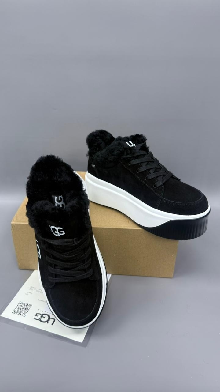 ,кроссовки ugg,зимние кеды ugg из натуральной замши,кроссовки замш,женские кроссовки