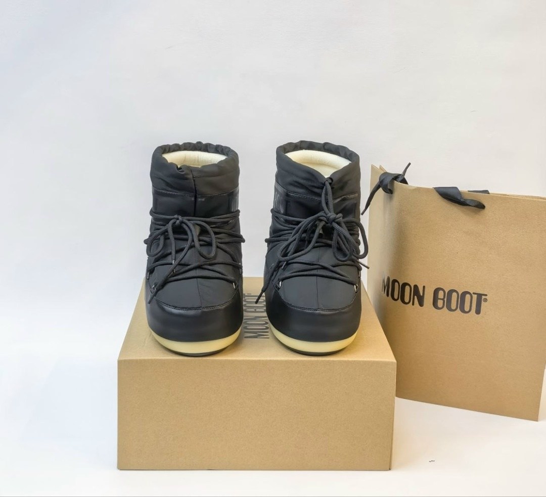 зимние сапоги moon boot бежевый,луноходы женские,moon boot низкие нейлоновые ботинки icon cream white,луноходы moon boot,ботинки луноходы