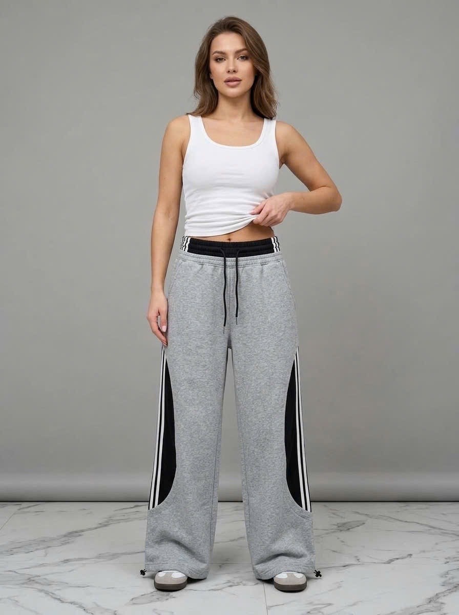 брюки карго с лампасами широкие y2k styfash,штаны спортивные,спортивные брюки,спортивные штаны широкие,брюки спортивные женские