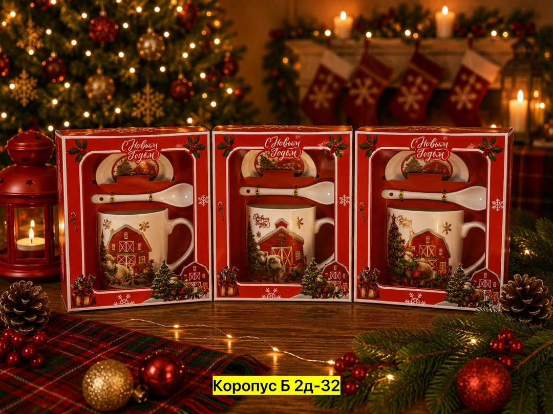 кружка новогодний,новогодние кружки набор,новогодние кружки,набор новогодних кружек,новогодние подарочные наборы