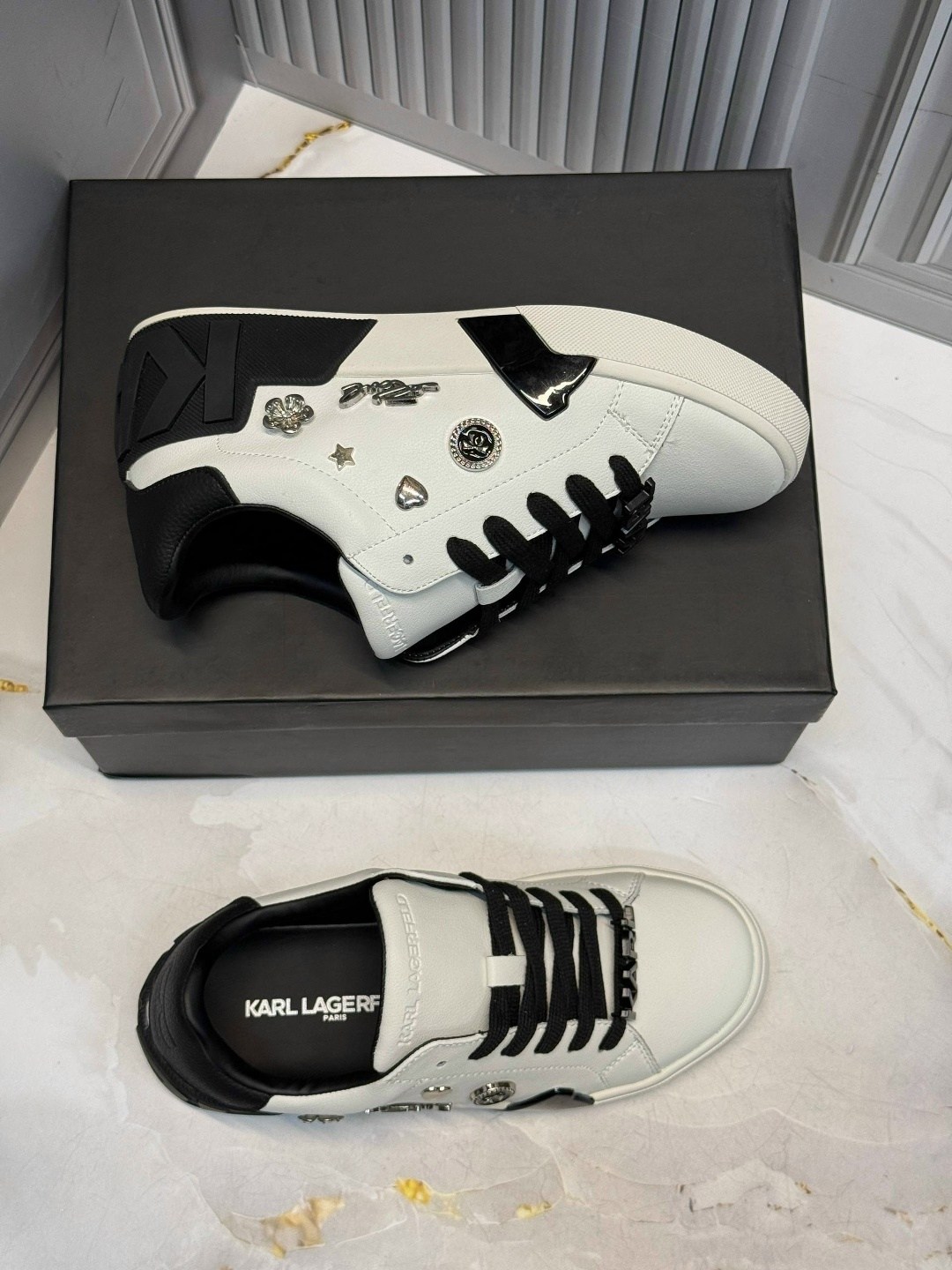,кроссовки karl lagerfeld,philipp plein кроссовки,кожаные кроссовки karl lagerfeld, женская