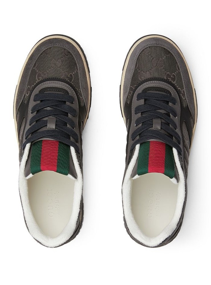 кроссовки gucci gucci кроссовки gucci,мужские кроссовки gucci,men's gucci re-web sneaker in grey gg nylon gucci,кроссовки gucci,men's gucci re-web sneaker ingrey gg nylon gucci