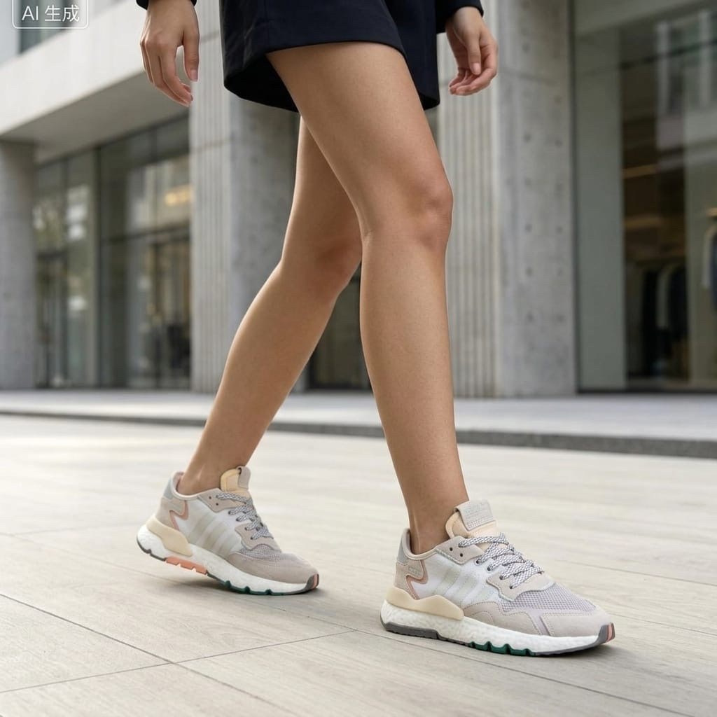 женские кроссовки,кроссовки adidas,кроссовки,кроссовки adidas nite jogger,кроссовки замша