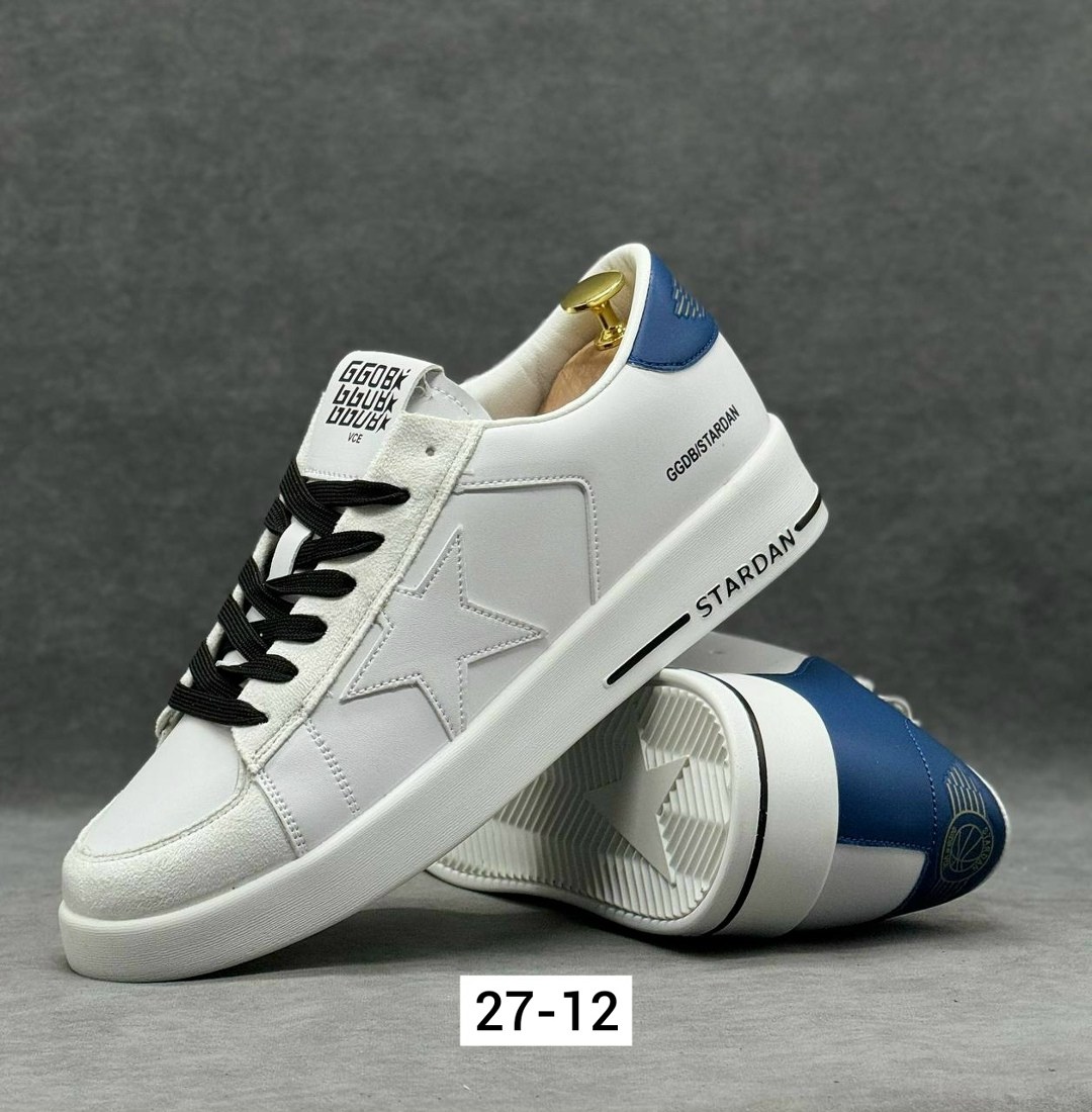 кроссовки golden goose stardan,кроссовки golden goose,кеды golden goose,golden goose stardan black and white sneakers,кеды мужские golden goose deluxe brand 134797 white