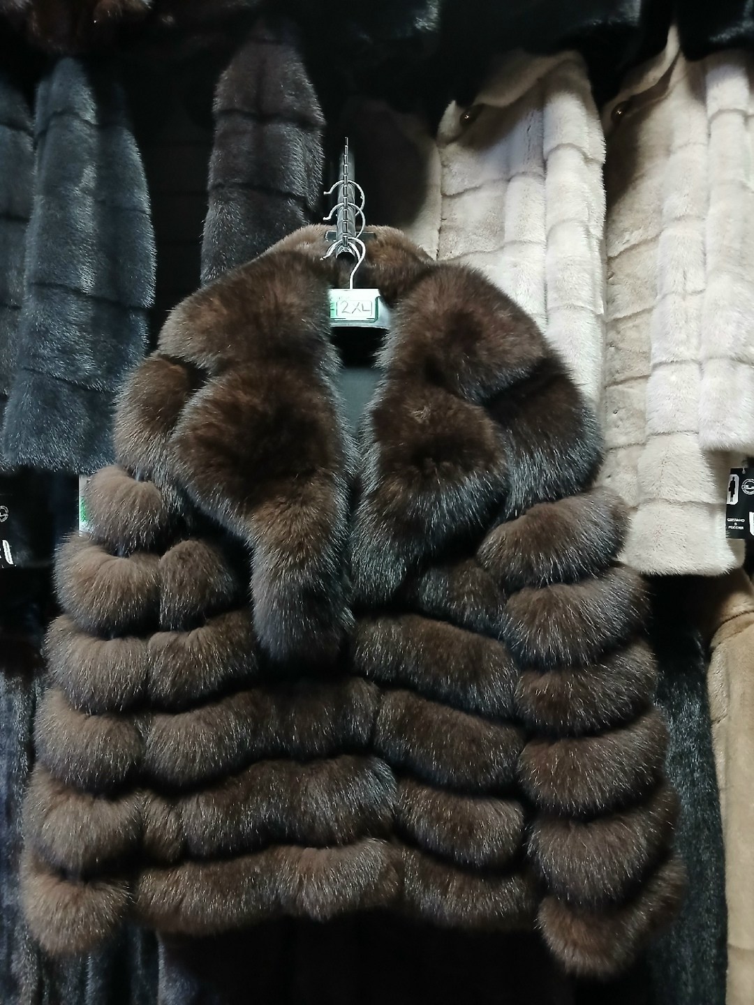 шуба из песца,шуба песец,шуба песец под соболь,соболь шуба,шуба из соболя