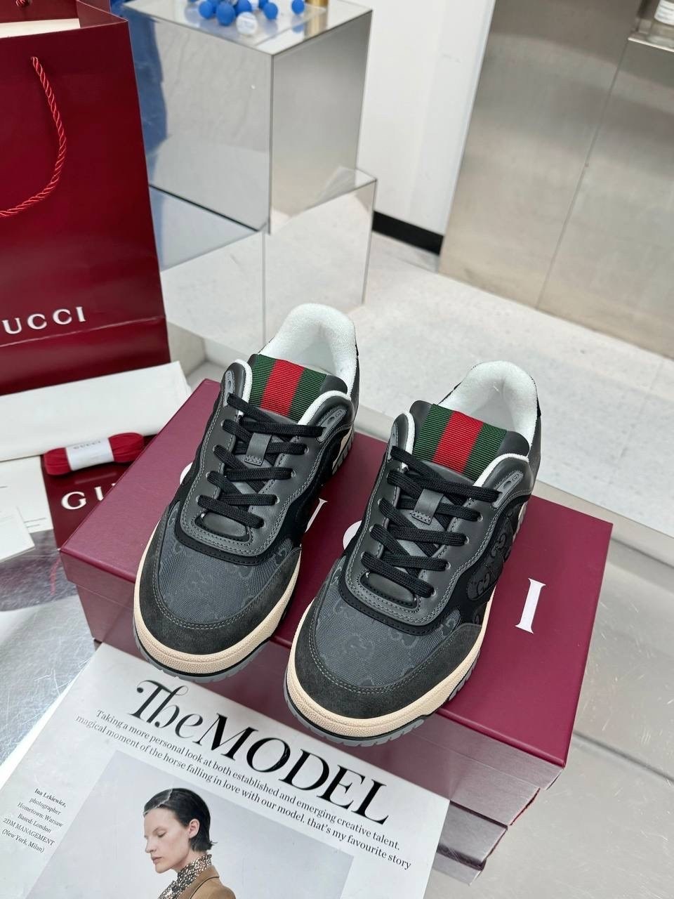 кроссовки gucci gucci кроссовки gucci,мужские кроссовки gucci,men's gucci re-web sneaker in grey gg nylon gucci,кроссовки gucci,men's gucci re-web sneaker ingrey gg nylon gucci