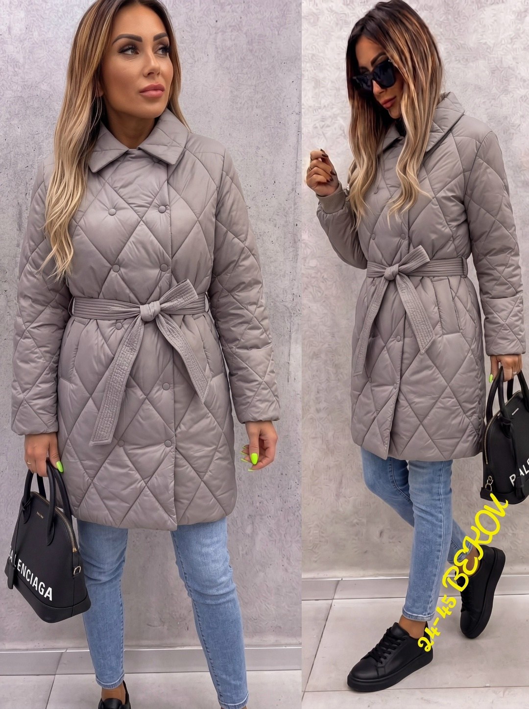 пальто стеганое плащ стеганый куртка женская весна dh fashion,пальто стеганое женское,удлиненная куртка,куртка женская,стеганое пальто