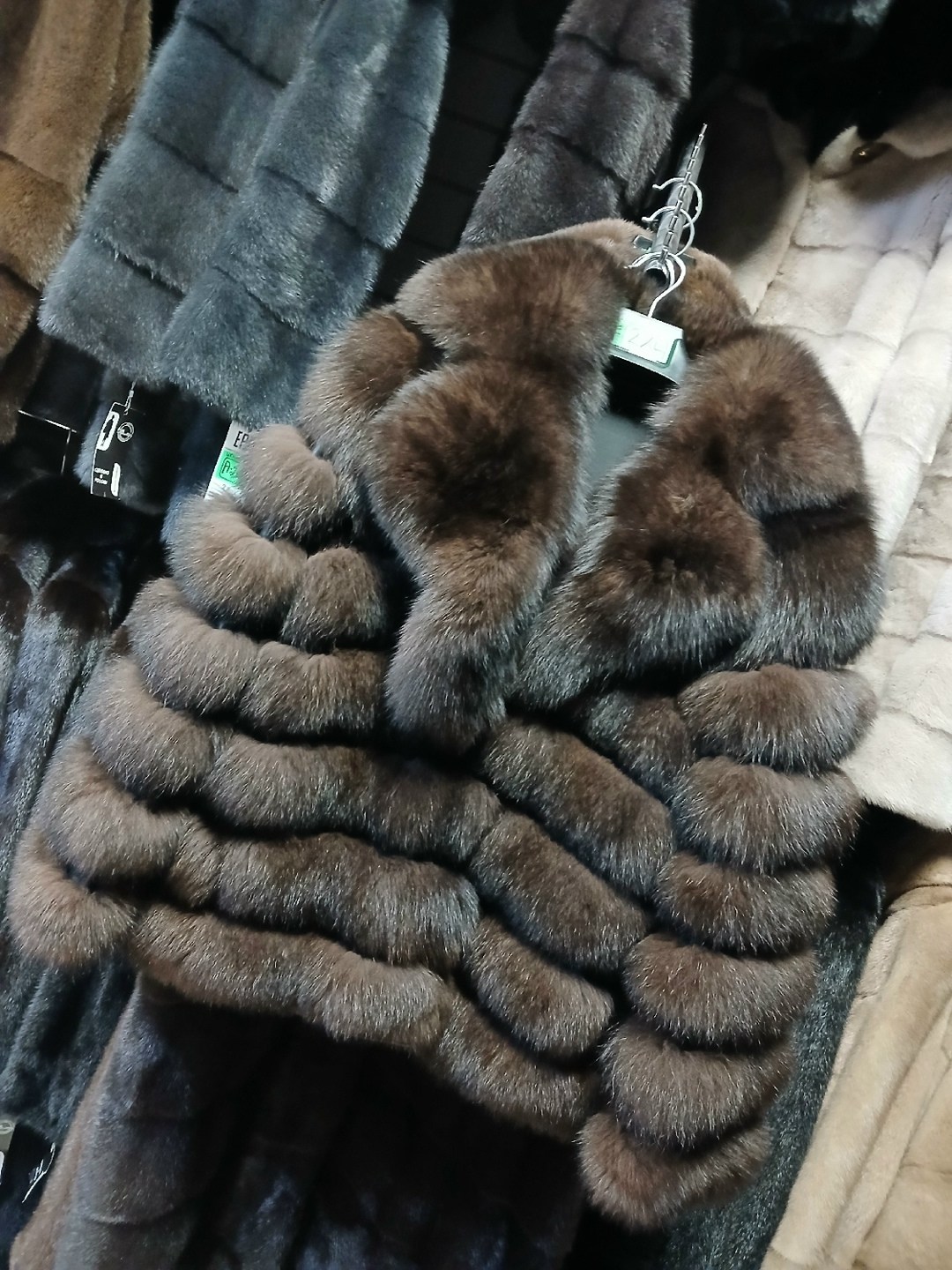 шуба из песца,шуба песец,шуба песец под соболь,соболь шуба,шуба из соболя