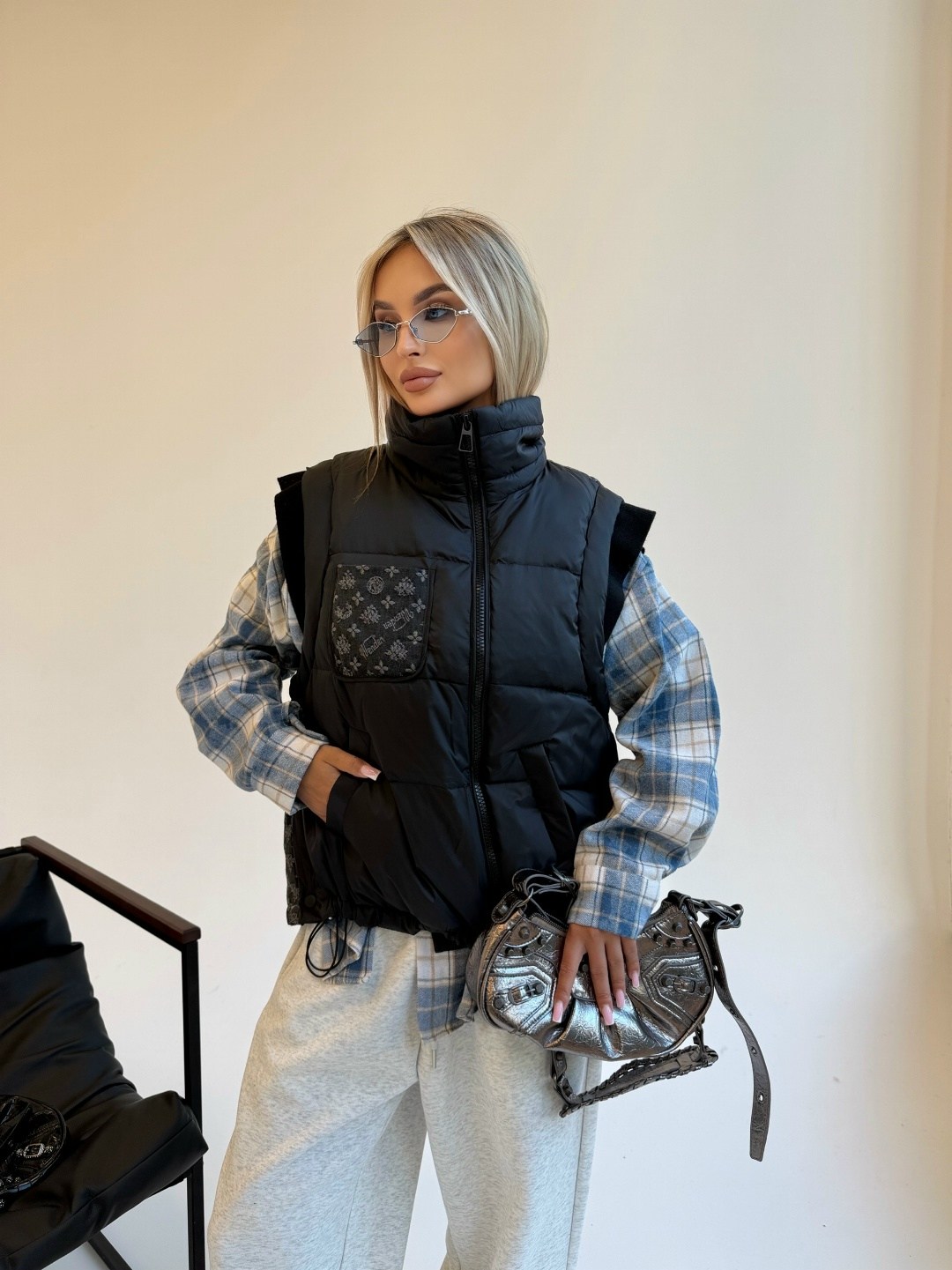 жилетка утепленная болоньевая olso brand,жилетка утепленная болоньевая,жилет на синтепоне,жилетка женская,жилетка демисезонная